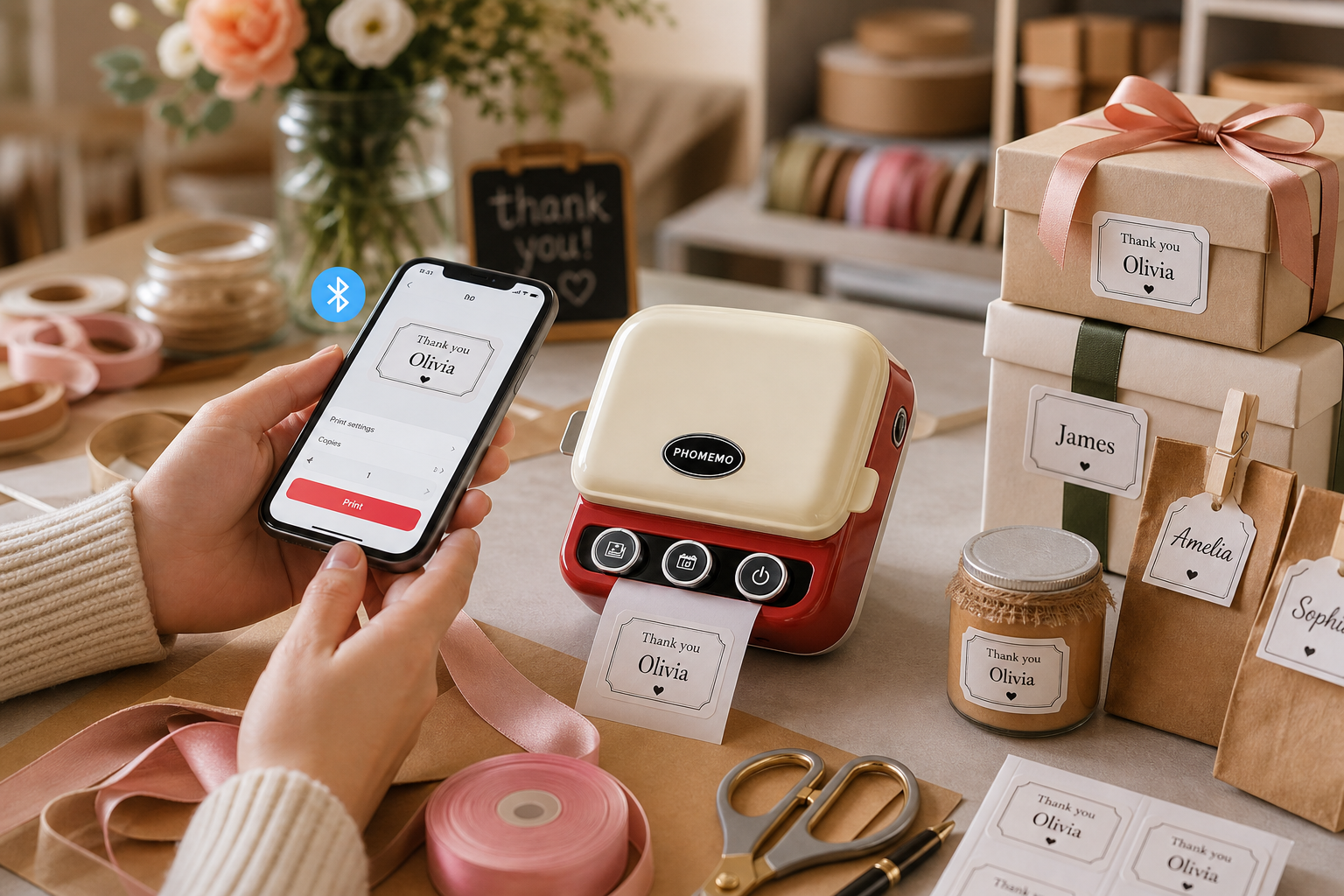 Phomemo P15 Label Printer